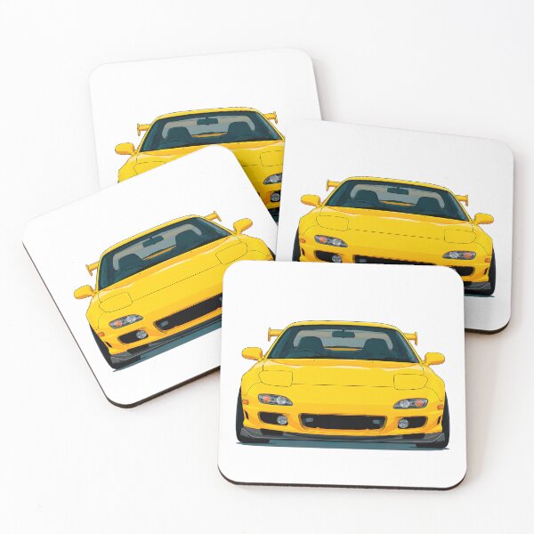Item preview, Yellow Rx7 jdm legend designed and sold by Arslyarts.
