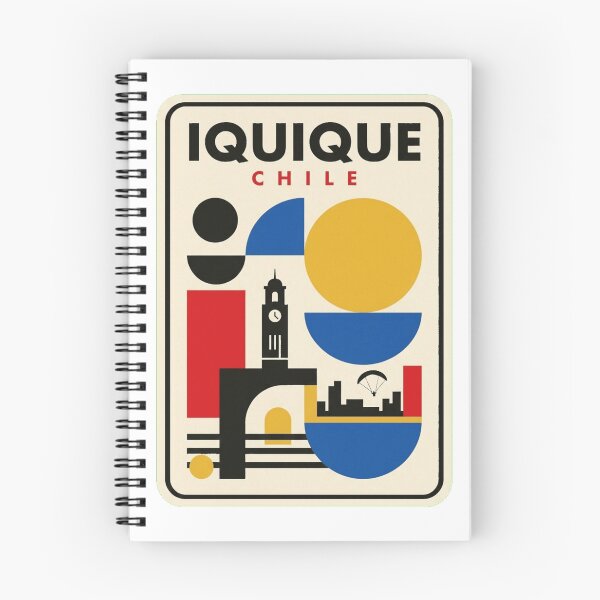 Item preview, Retro Iquique Bauhaus Geometric Skyline designed and sold by k3rstman1.
