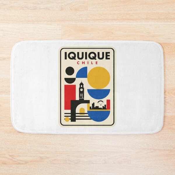 Item preview, Retro Iquique Bauhaus Geometric Skyline designed and sold by k3rstman1.