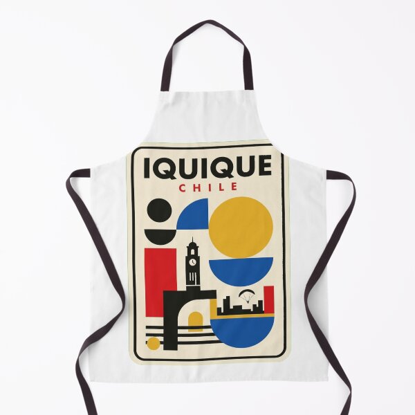 Item preview, Retro Iquique Bauhaus Geometric Skyline designed and sold by k3rstman1.