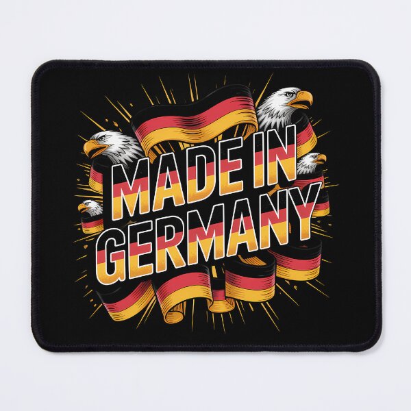 Item preview, Made in Germany – German Flag Patriotic Eagle Design designed and sold by LoFizzy.