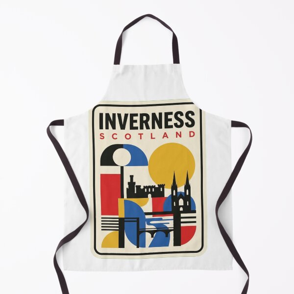Item preview, Retro Inverness Bauhaus Geometric Skyline designed and sold by k3rstman1.