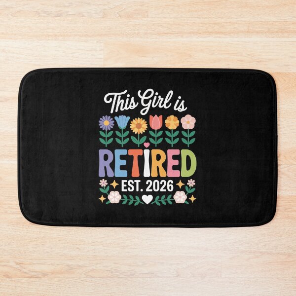 Item preview, This Girl Is Retired Est 2026 designed and sold by jkrphoto.