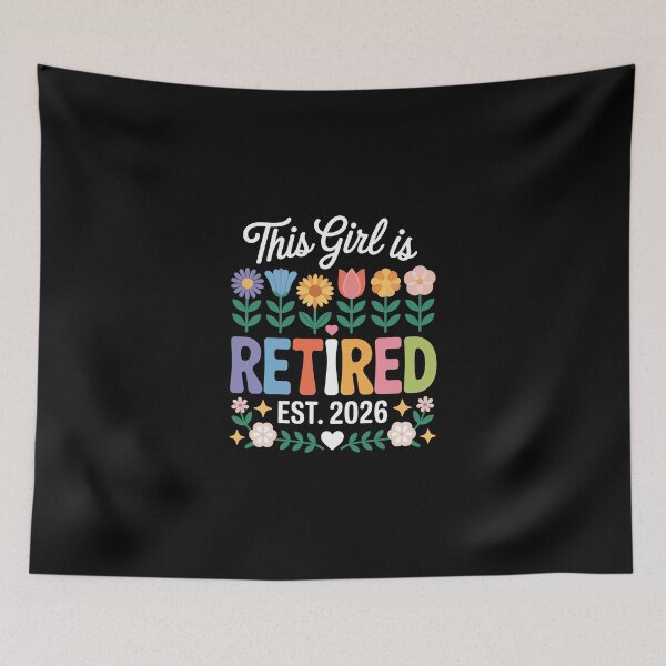 Item preview, This Girl Is Retired Est 2026 designed and sold by jkrphoto.