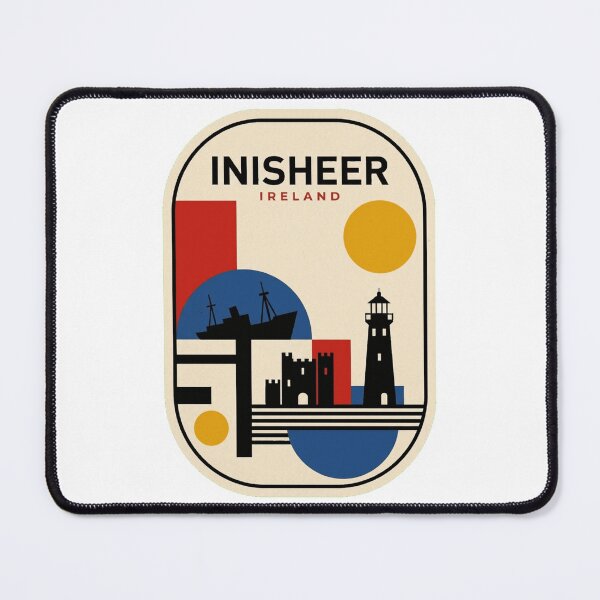 Item preview, Retro Inisheer Bauhaus Geometric Skyline designed and sold by k3rstman1.