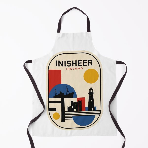 Item preview, Retro Inisheer Bauhaus Geometric Skyline designed and sold by k3rstman1.