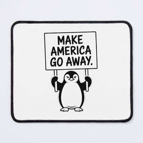 Item preview, Make America go Away -  Penguin Vintage Print designed and sold by LoFizzy.