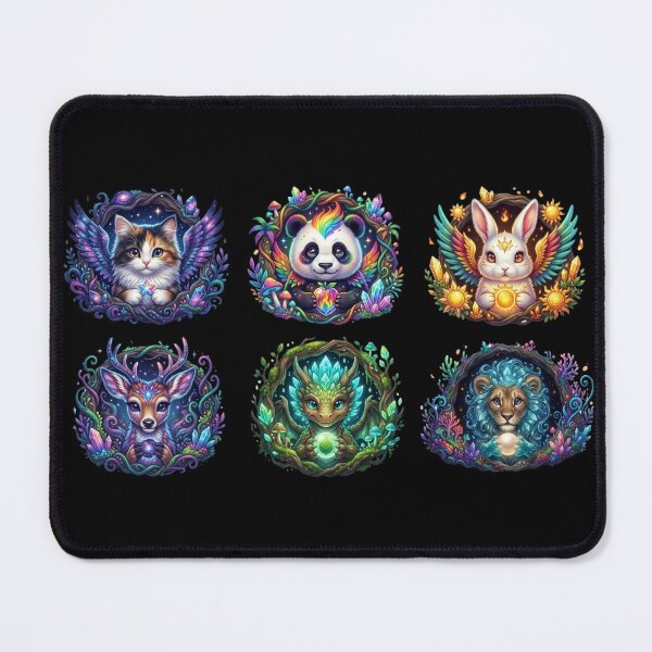Item preview, Magical Celestial Animals Sticker Pack Set designed and sold by OlesiaCraft.