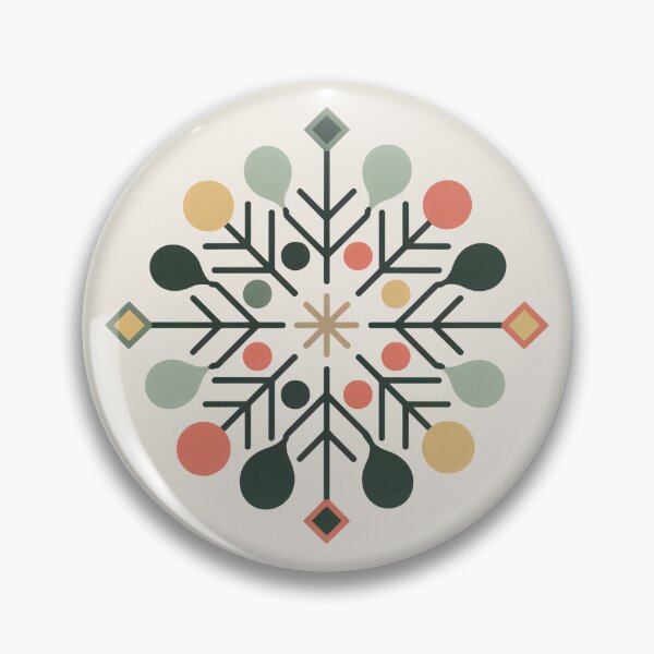 Item preview, Nordic Geometric Christmas Snowflake Star designed and sold by TrendMorphic.