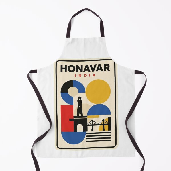 Item preview, Retro Honavar Bauhaus Geometric Skyline designed and sold by k3rstman1.