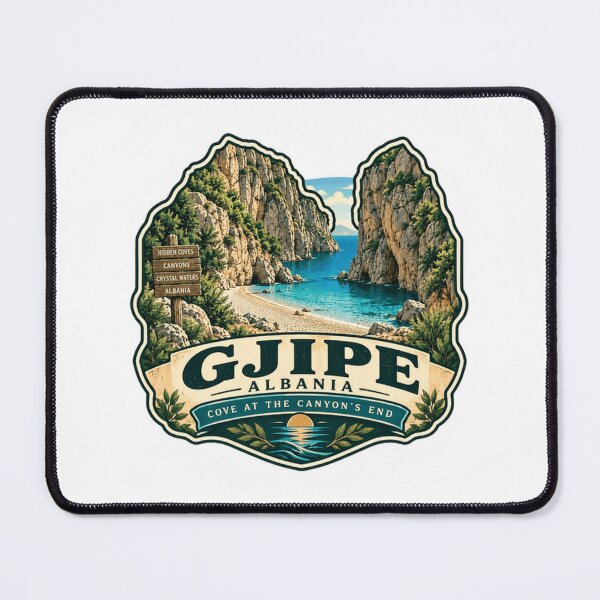 Item preview, Gjipe Albania Cove At The Canyon's End Travel Vacation Destination designed and sold by NeedForParks.
