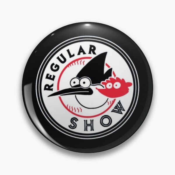 Item preview, Red Bird Character in Baseball Circle Emblem designed and sold by WATEKE.
