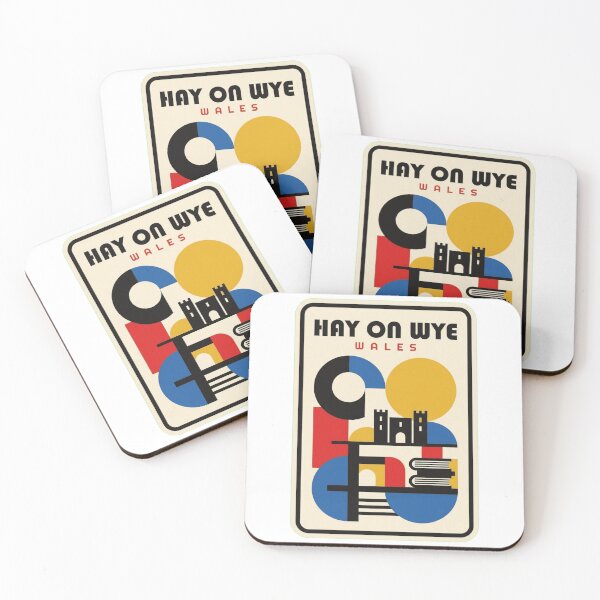 Item preview, Retro Hay On Wye Bauhaus Geometric Skyline designed and sold by k3rstman1.
