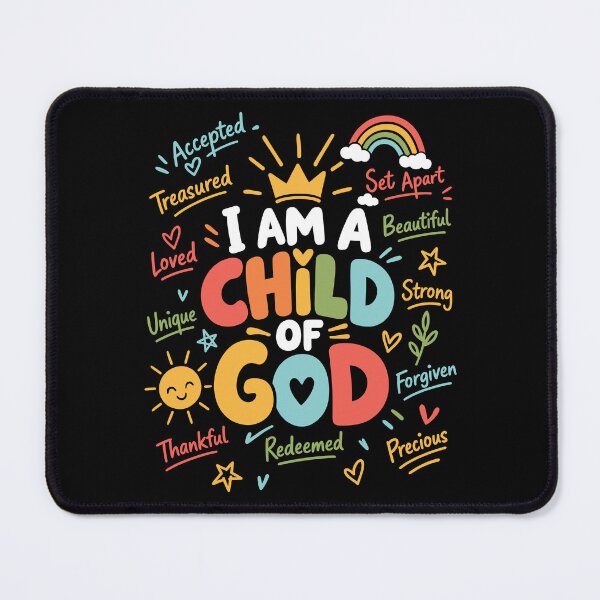 Item preview, I Am a Child of God Kids Christian Faith designed and sold by gordonbwyashop.