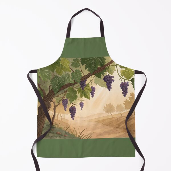 Item preview, Watercolor Purple Grapes on the Vine designed and sold by AlinaMel.