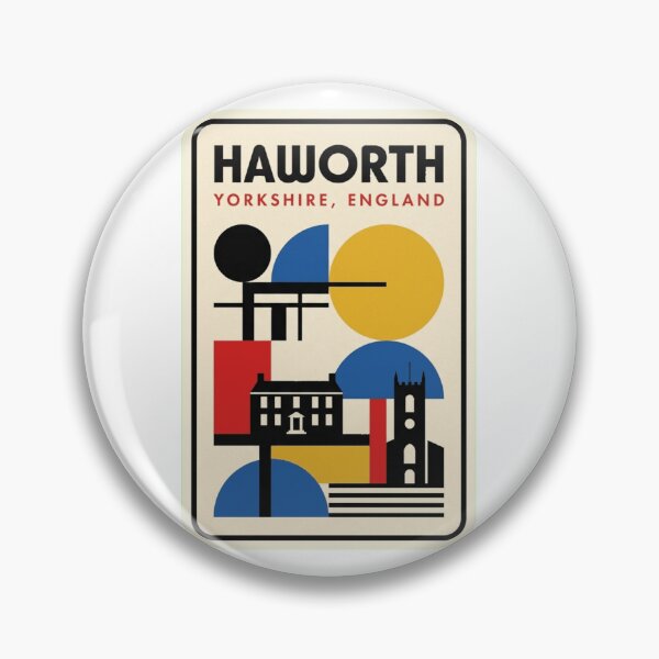 Artikelvorschau, Retro Haworth Bauhaus Geometrische Skyline entworfen und verkauft von k3rstman1.