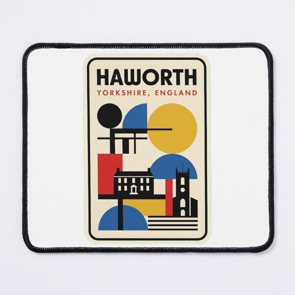 Item preview, Retro Haworth Bauhaus Geometric Skyline designed and sold by k3rstman1.