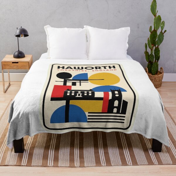 Item preview, Retro Haworth Bauhaus Geometric Skyline designed and sold by k3rstman1.