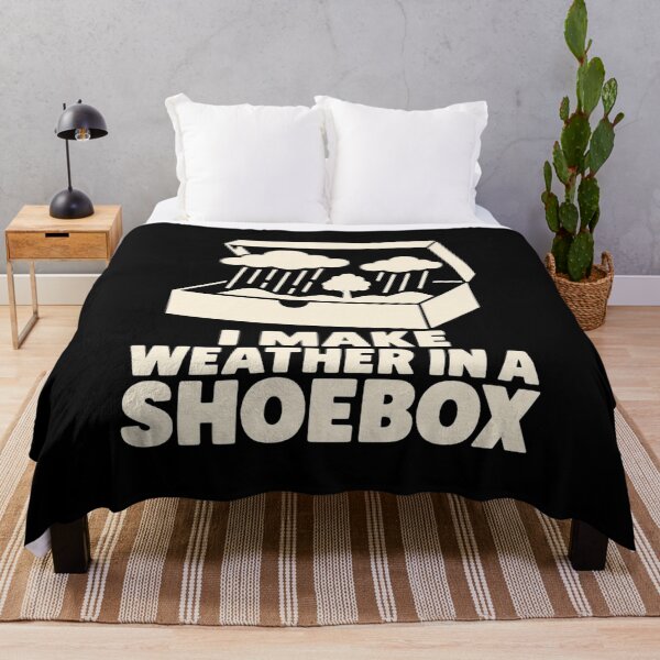 Item preview, I Make Weather In A Shoebox Diorama Humor designed and sold by DreamLayerStudio.