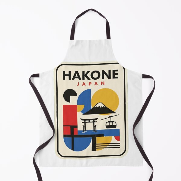 Item preview, Retro Hakone Bauhaus Geometric Skyline designed and sold by k3rstman1.