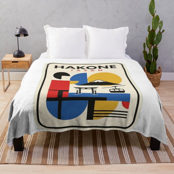 Item preview, Retro Hakone Bauhaus Geometric Skyline designed and sold by k3rstman1.