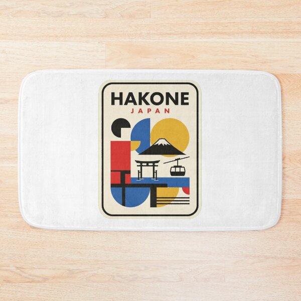 Item preview, Retro Hakone Bauhaus Geometric Skyline designed and sold by k3rstman1.