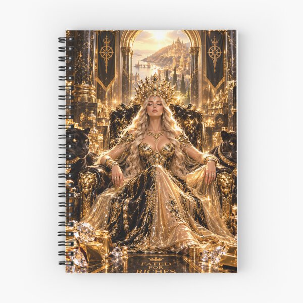 Item preview, ? FATED FOR RICHES | Wealth Mindset • Prosperity • Abundant Opportunities designed and sold by PurvaNimfaMagic.