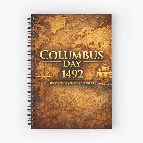 Item preview, Vintage Columbus Day 1492 Map Graphic designed and sold by Nela-&-Lena.