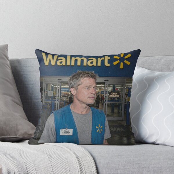 Item preview, Brad Pitt the Walmart Greeter designed and sold by Late Theory.