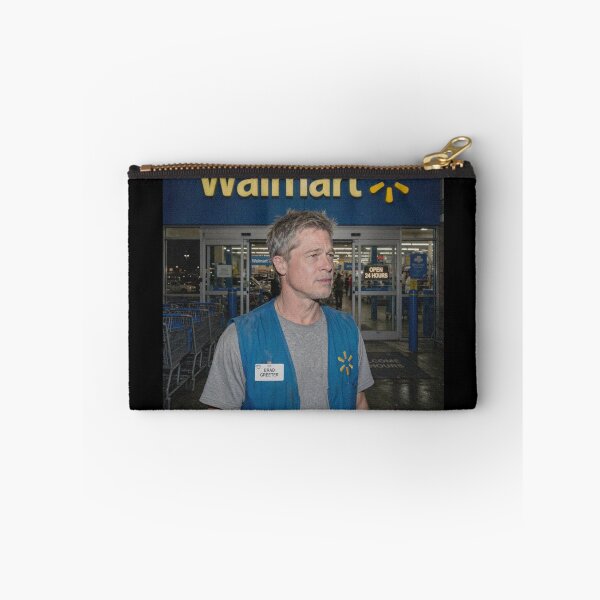 Item preview, Brad Pitt the Walmart Greeter designed and sold by Late Theory.