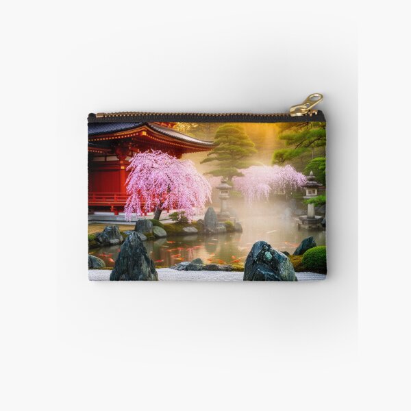 Item preview, Golden Serenity Garden | Temple at Dawn designed and sold by nhk999.