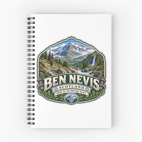 Item preview, Ben Nevis, Escocia. Techo de las Islas Británicas. Montañismo. Senderismo. Viajero. designed and sold by NeedForParks.