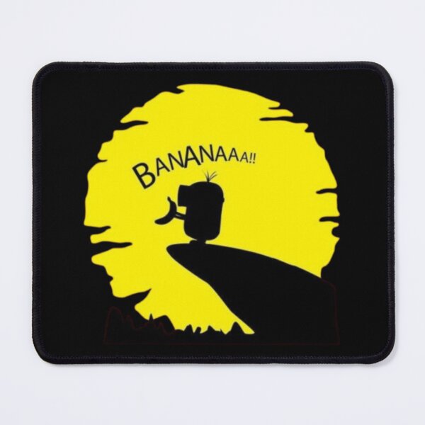 Item preview, Silhouette Character Holding Banana on Cliff designed and sold by WATEKE.