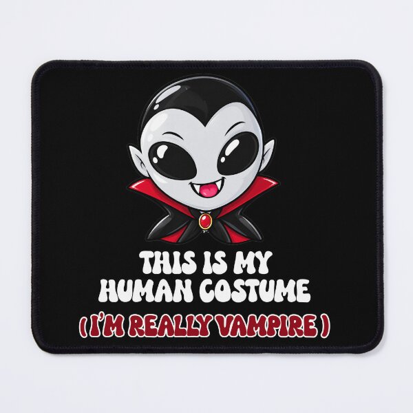 Item preview, Kawaii Vampire Human Costume Funny Halloween Design designed and sold by DjFreeq.