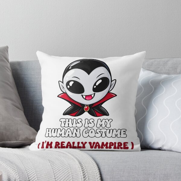 Item preview, Kawaii Vampire Human Costume Funny Halloween Design designed and sold by DjFreeq.