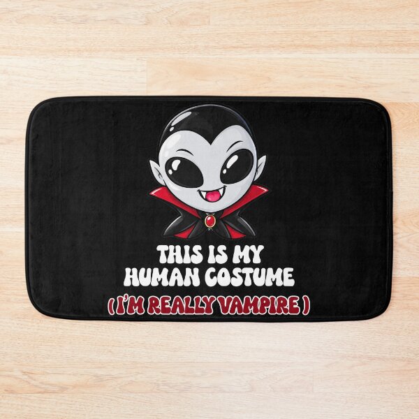 Item preview, Kawaii Vampire Human Costume Funny Halloween Design designed and sold by DjFreeq.