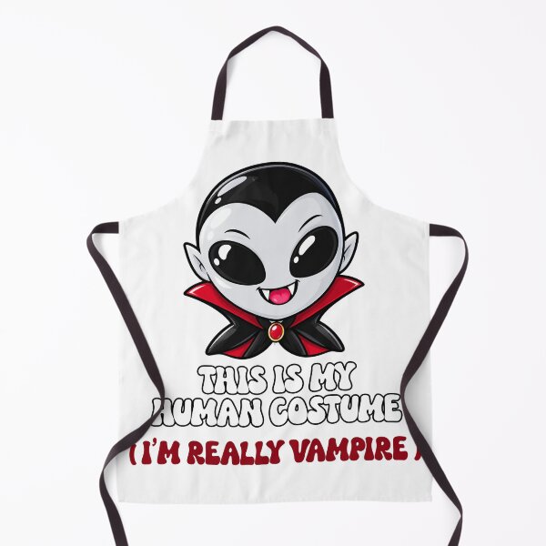 Item preview, Kawaii Vampire Human Costume Funny Halloween Design designed and sold by DjFreeq.