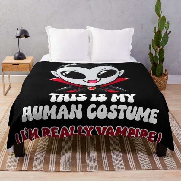 Item preview, Kawaii Vampire Human Costume Funny Halloween Design designed and sold by DjFreeq.