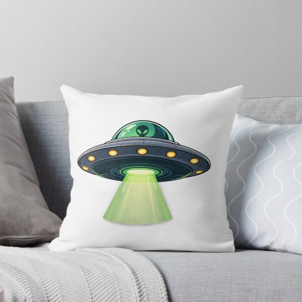 Item preview, Retro UFO Alien Ship – Cosmic Flying Saucer T-Shirt Design designed and sold by LarkLeaf.