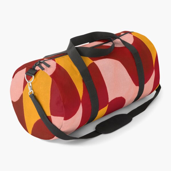 Item preview, Red, Pink & Orange Groovy Wavy Checkerboard designed and sold by AlfiB.