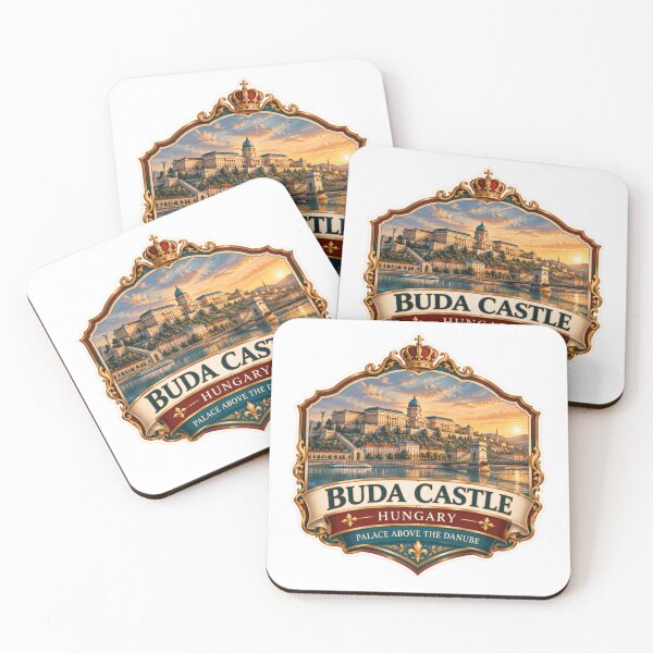 Item preview, Buda Castle Hungary Palace Above The Danube European Traveler Tourist Souvenir designed and sold by NeedForParks.