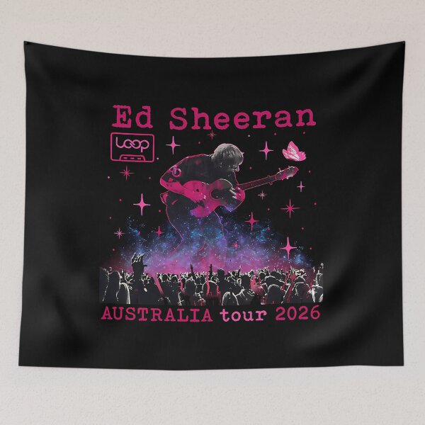 Item preview, Ed Sheeran Loop Tour Australia 2026 Concert Music Tour 2026 designed and sold by EinoLeffler.