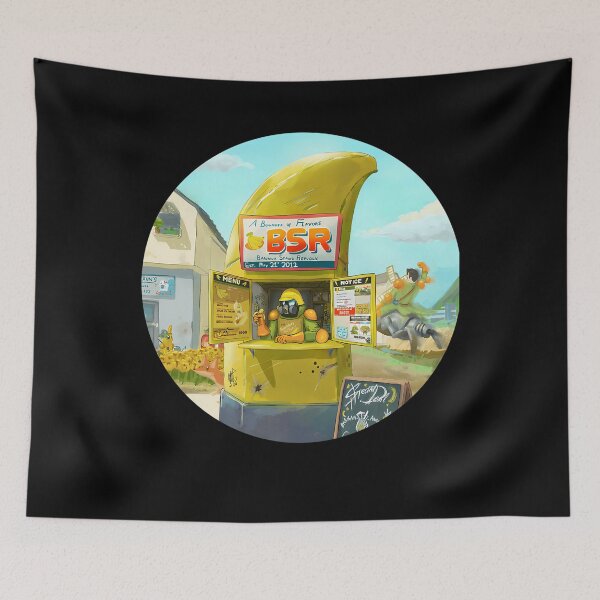 Item preview, Banana Stand Republic Emblem designed and sold by Tibiartist.