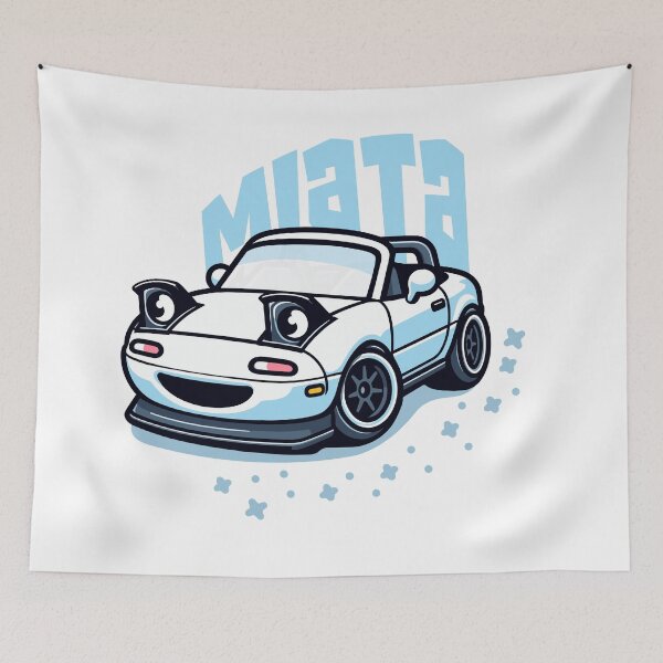 Item preview, Cute jdm Miata NA designed and sold by Arslyarts.