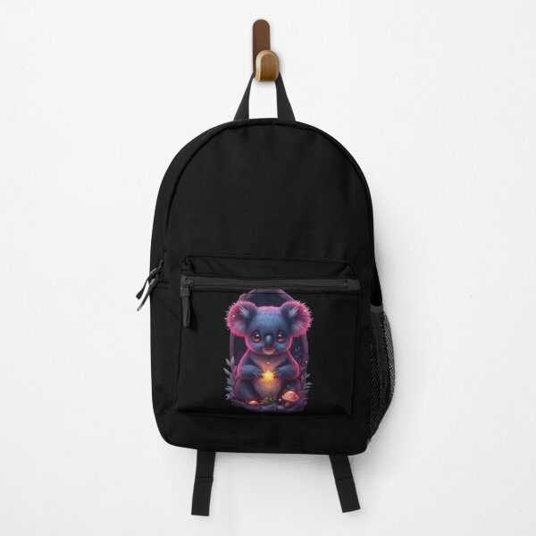 Item preview, Magical Galaxy Koala Holding Glowing Star in Night Forest designed and sold by OlesiaCraft.