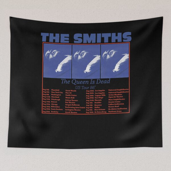Item preview, The Smiths Us Tour 86 The Queen Is Dead designed and sold by ErikangWilson.
