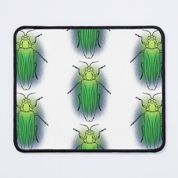 Item preview, Rajah Jewel Beetle Line-art (Blue, Green & Yellow) designed and sold by Burnt_Pikachu.