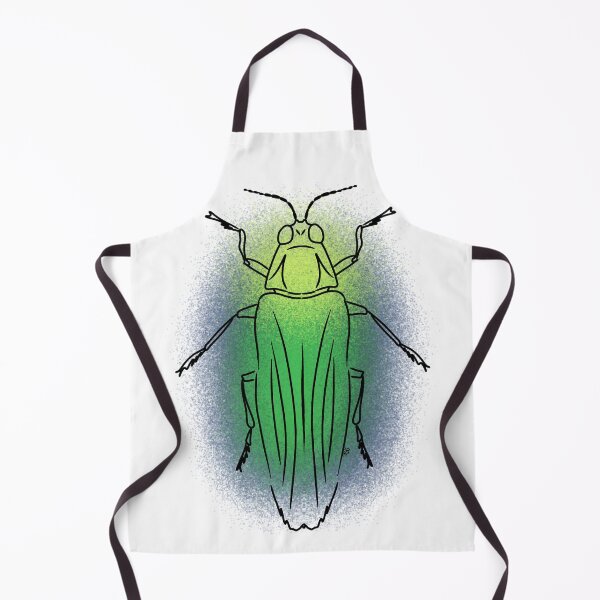 Item preview, Rajah Jewel Beetle Line-art (Blue, Green & Yellow) designed and sold by Burnt_Pikachu.