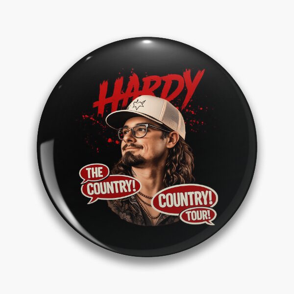 Aperçu de l'œuvre Tournée de concerts de musique country de Hardy 2026 créée et vendue par EinoLeffler.