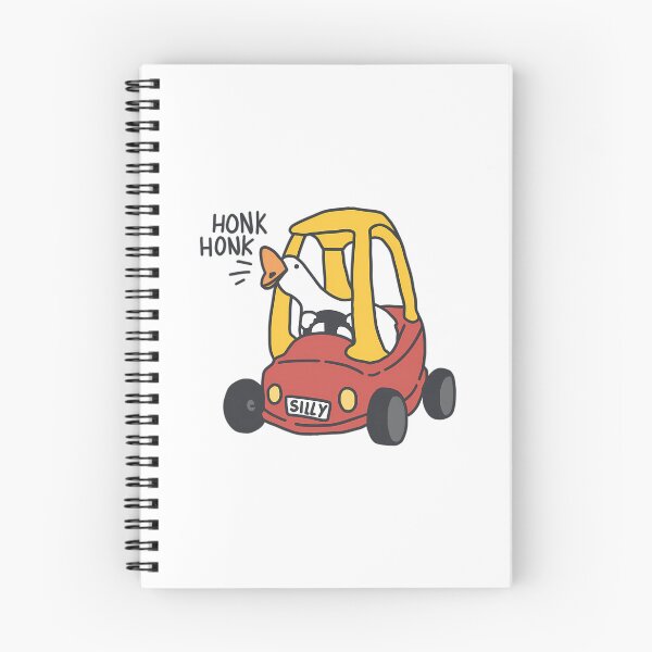 Item preview, Silly Goose Car Red designed and sold by Out-Of-Gooos.